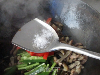 Stir-fried Chicken Mushroom recipe