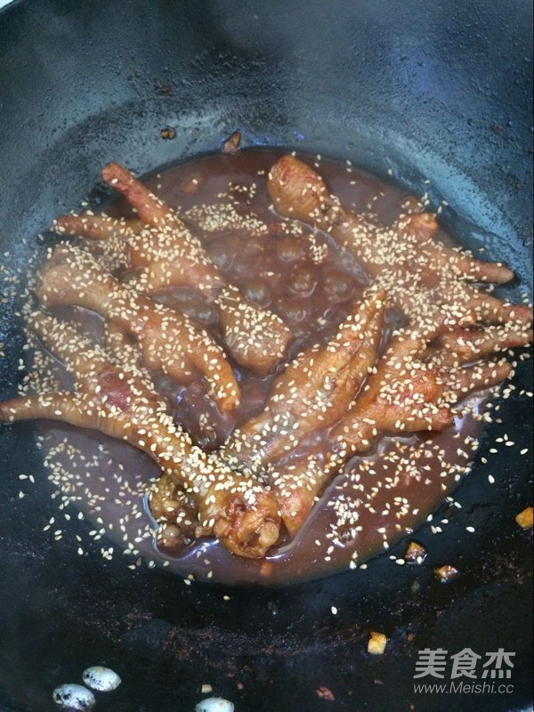 Korean Spicy Chicken Feet recipe