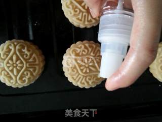 Mooncakes with Egg Yolk and Lotus Seed Paste recipe