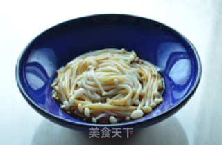 Stir-fried Enoki Mushrooms recipe