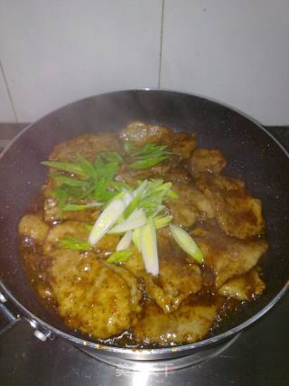 Pork Chop with Red Wine and Black Pepper recipe