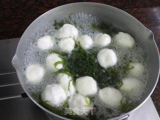 Cuttlefish Balls Boiled Asparagus recipe