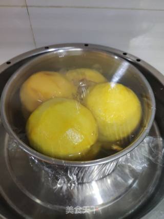 Canned Yellow Peach recipe
