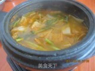 Korean Spicy Cabbage Soup recipe