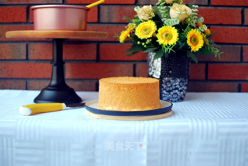 A Recipe with A High Success Rate: 6-inch Chiffon Cake recipe