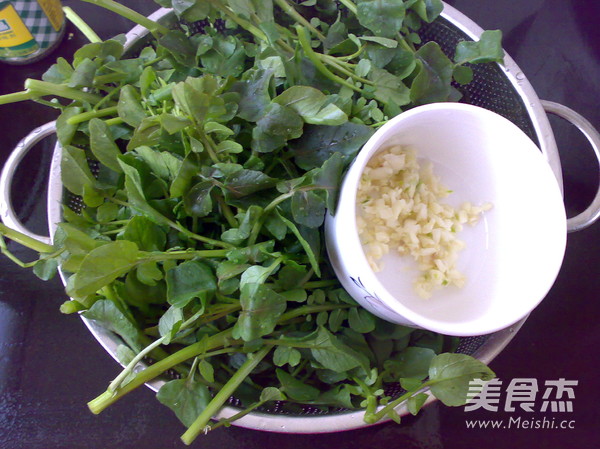 Boiled Watercress recipe