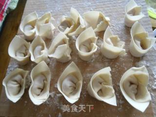【northeast】yuanbao Wonton recipe