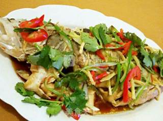 Steamed Mandarin Fish 🐠 recipe