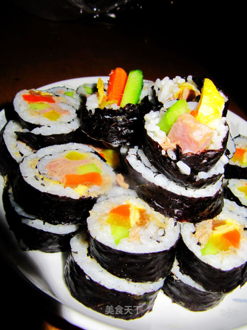 Multi-flavored Sushi recipe