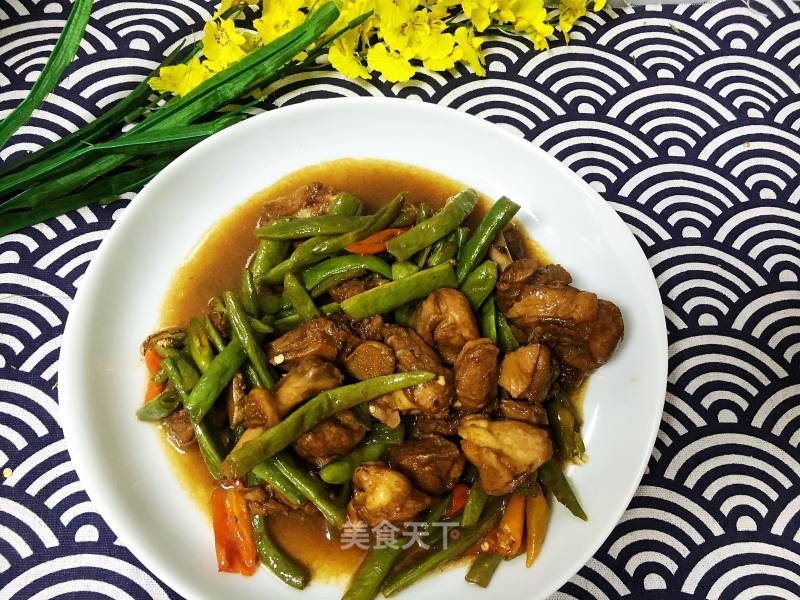 Roasted Duck Legs with String Beans recipe
