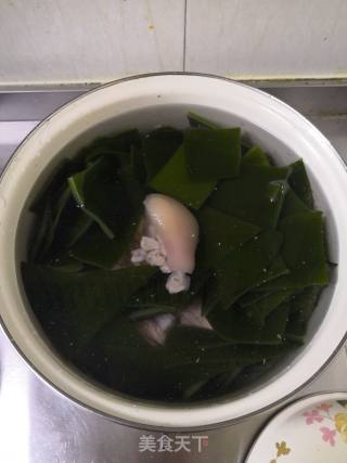 Seaweed Stewed Hoof recipe