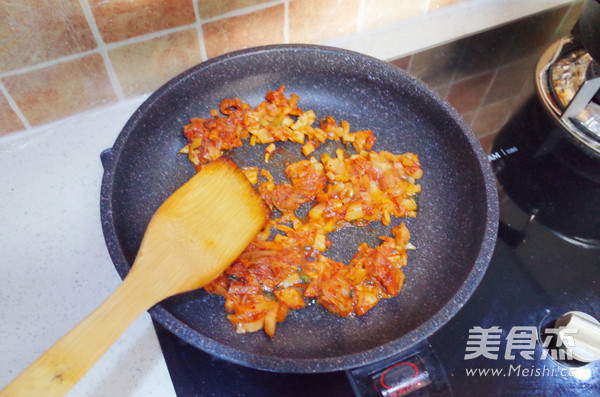 Tuna Spicy Cabbage Fried Rice recipe