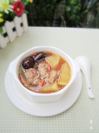 Lamb Leg and Radish Soup recipe