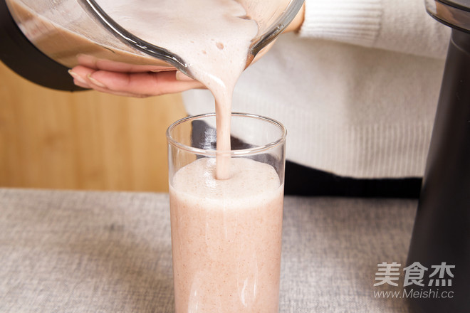 Red Bean Purple Rice Milk recipe