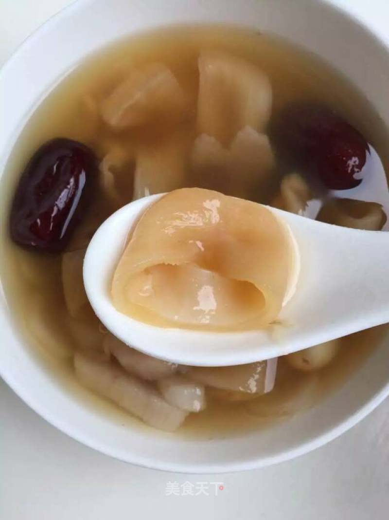 Flower Maw, White Lotus Seed, Red Date, Yam Stewed with Rock Sugar