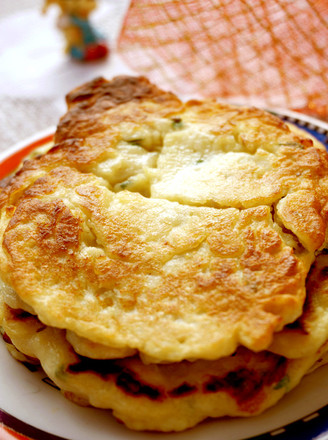 Potato Yam Omelette recipe