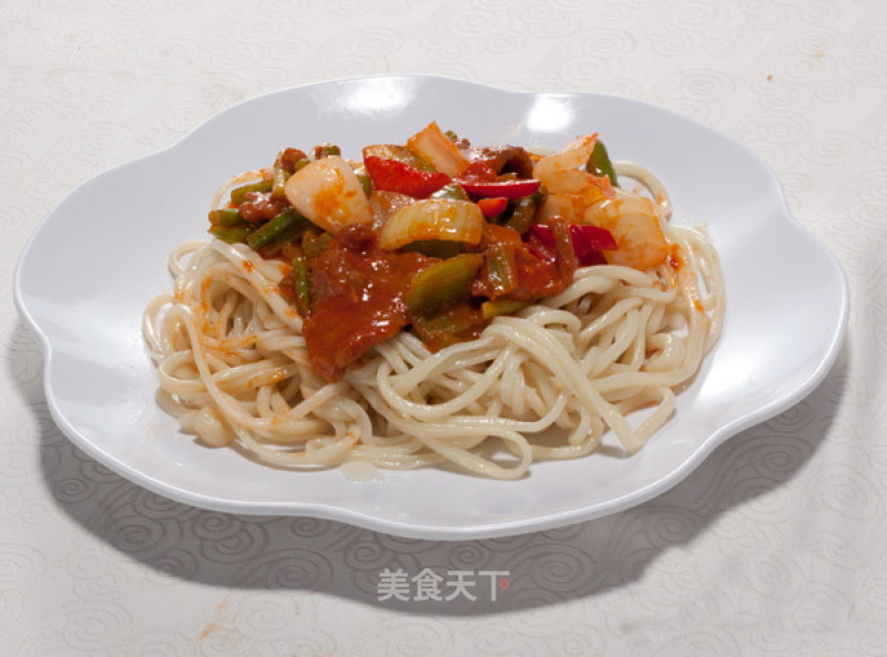 Red Tomato Noodles recipe