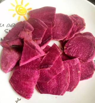 Purple Sweet Potato Noodles recipe