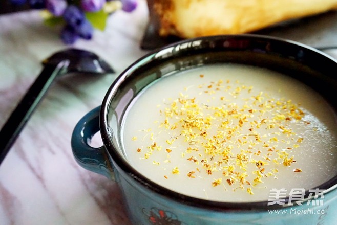 Lotus Root Osmanthus Soup recipe