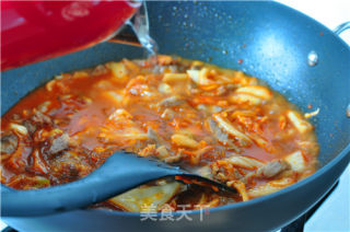 Fried Noodles with Spicy Cabbage recipe