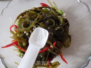 Edamame Mixed with Kelp Shreds recipe