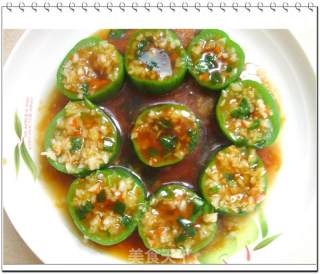Steamed Loofah with Garlic recipe