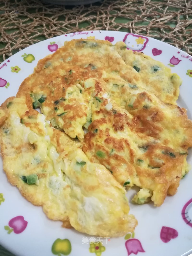 Cucumber Omelette recipe