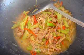 Fried Shredded Pork with Ginger recipe