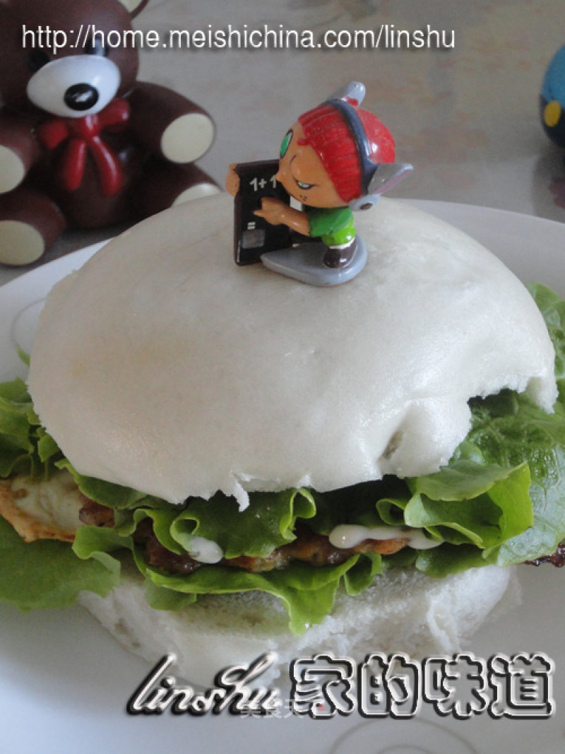 Chinese Burger-ban Tou Bao recipe