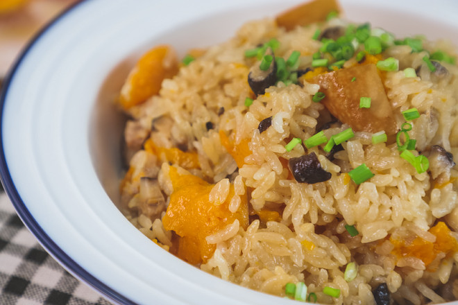 Delicious and Simple Pumpkin Rice recipe