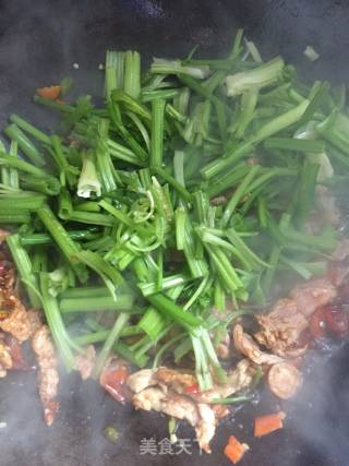 Stir-fried Shredded Pork with Celery recipe