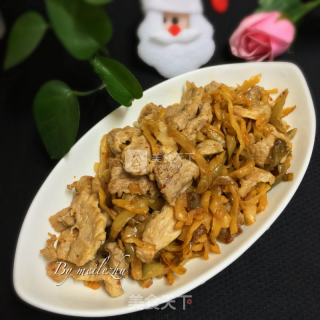 Stir-fried Pork with Mustard recipe