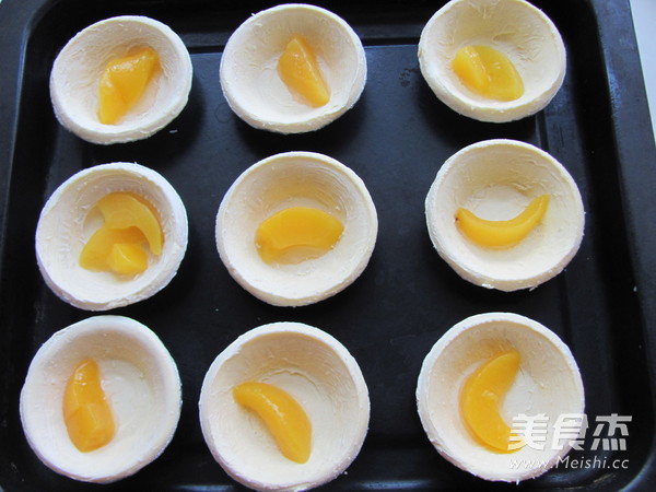 Yellow Peach Egg Tart recipe