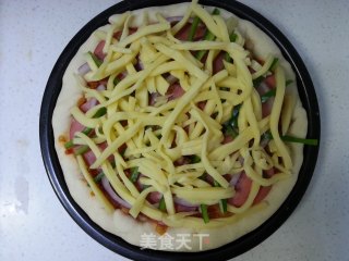 Family Edition Ham Pizza recipe