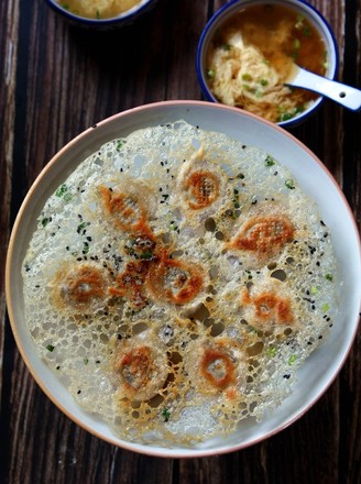 Fried Dumplings with Ice Flower recipe