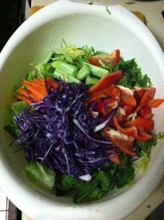 Refreshing Vegetable Salad recipe