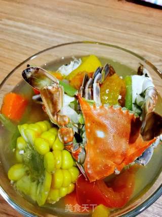 Fresh Crab Vegetable Soup recipe