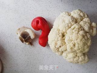 Stir-fried Cauliflower with Bacon recipe