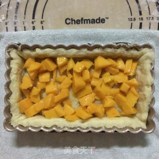#aca第四季烤大赛# Making Erotic and Sweet Mango Pie recipe