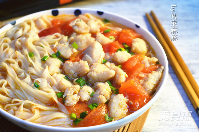 Tomato Long Lee Fish Noodle recipe