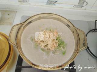 Taro Soup with Dried Shrimp and Vegetables recipe