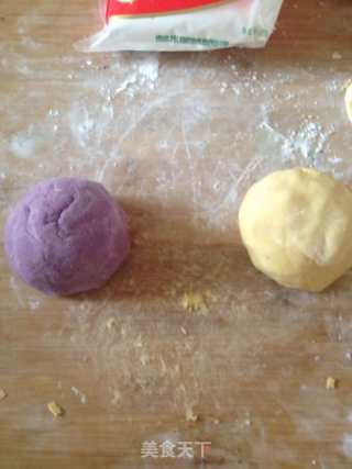 Milky Red Bean Taro Balls recipe