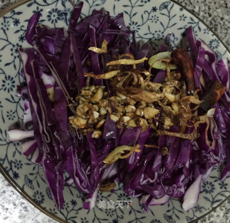 Purple Cabbage Salad recipe
