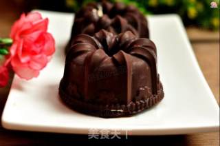 Chocolate Honey Bean Ice Cream Mooncake recipe