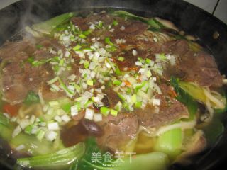 Beef Noodles with Mixed Vegetables recipe