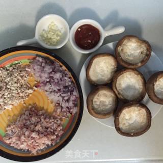 #四session Baking Contest and It's Love to Eat Festival# Baked Shiitake Mushrooms with Onion and Cheese recipe