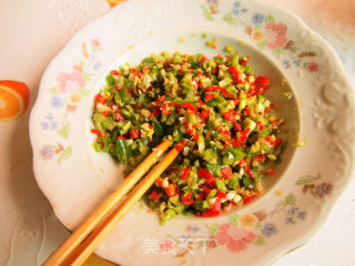 Garlic with Double Pepper recipe