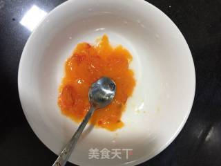 Millet Noodles Mixed with Soft Persimmons recipe