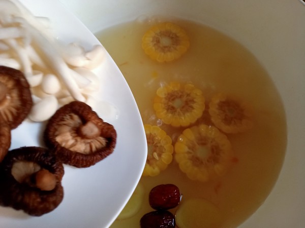 Corn Mushroom Soup recipe