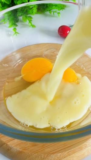 Corn Egg Custard 8+ Baby Food Supplement recipe